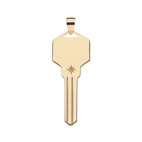 FOREVER Engravable Key Pendant