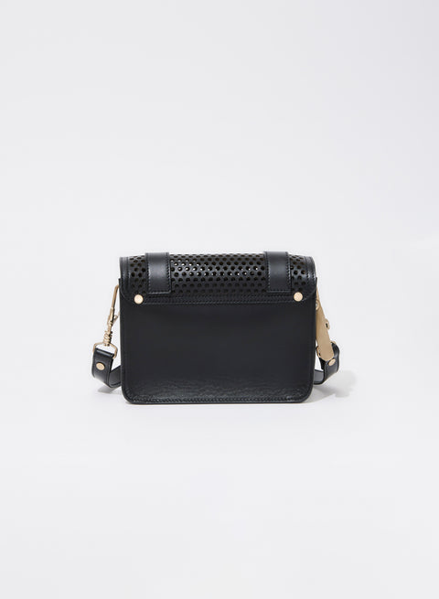 PS1 Mini Crossbody Bag In Perforated Leather