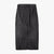 Ghost image of the black embossed leather midi skirt.