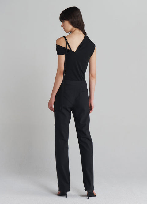 Zip Tailored Trousers