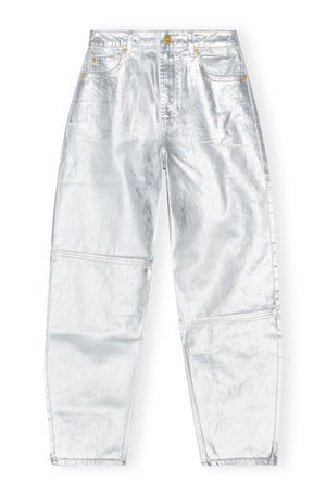 Silver Foil Stary Jeans