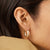 Puffy U-Link Earrings