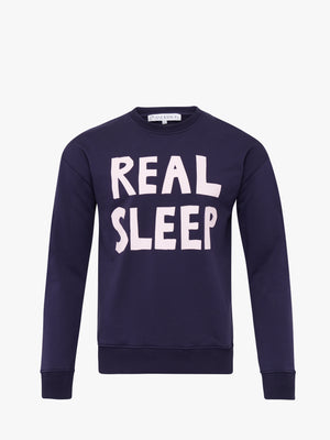 Real Sleep Printed Sweatshirt