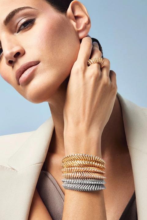 Soffio Yellow Gold Bracelet