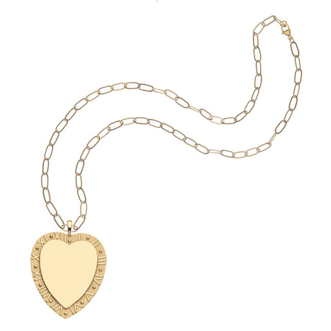 Across All Time Heart Pendant