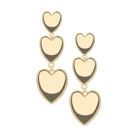 LOVE Tender Heart Drop Earrings