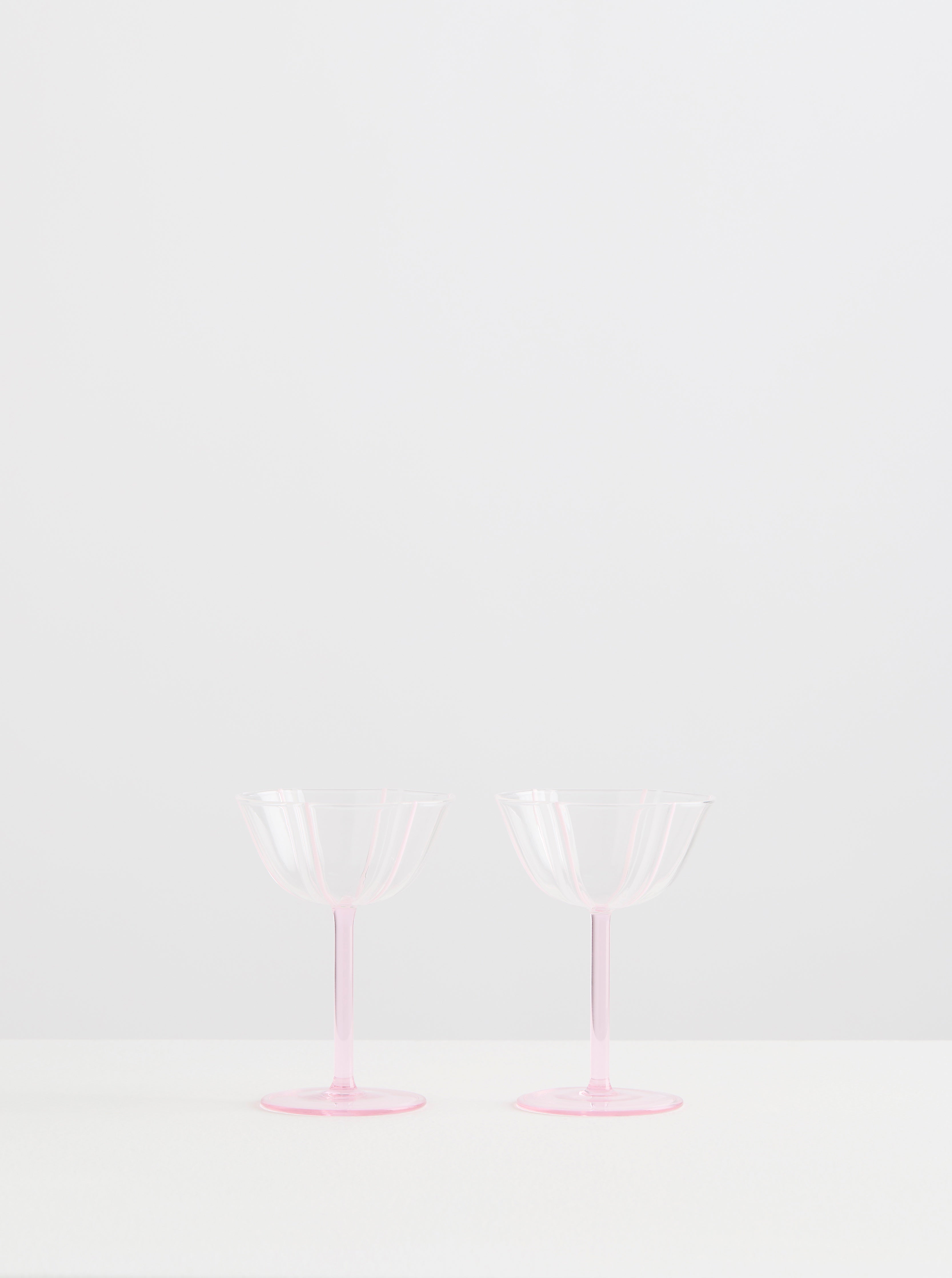 Manhattan Glass  Pink & Red - Maison Balzac