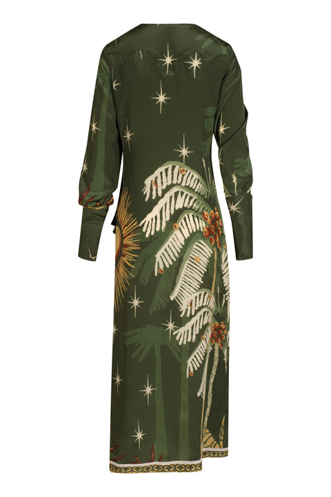 Eternity Begins Wrap Dress