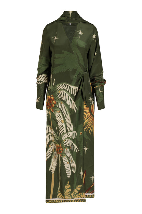 Eternity Begins Wrap Dress