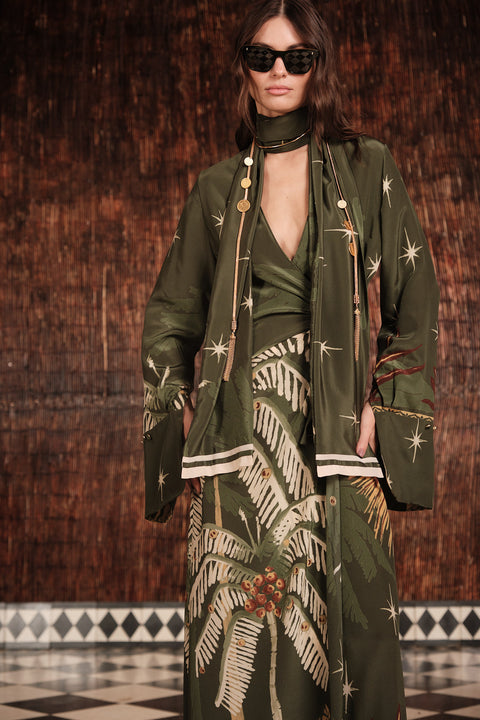 Eternity Begins Wrap Dress