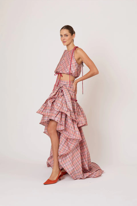 Ruffled Flouncy Ball Skirt