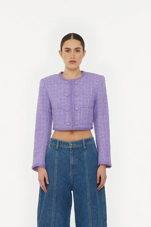 Boucle Crop Jacket