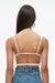 Cropped Twist Front Cami W Open Back