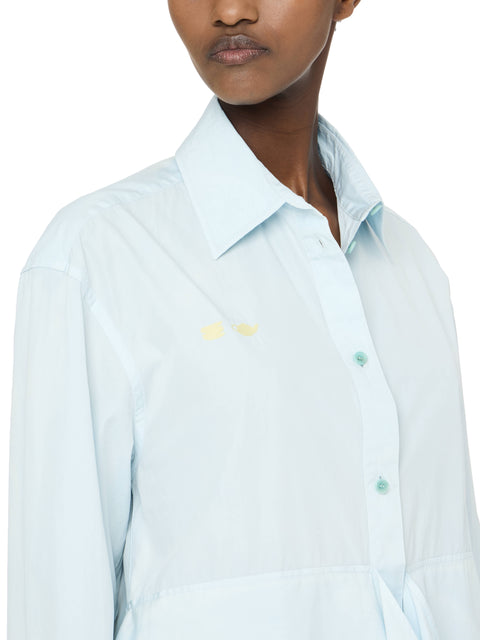 Peplum Drape Shirt