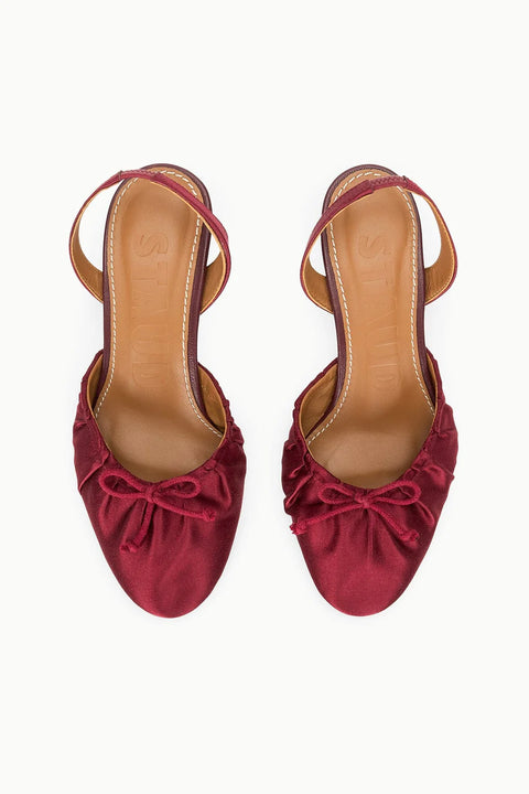 Alba Ballet Slingback Oxblood