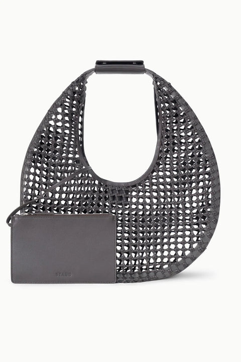 Large Moon Hand-Knotted Tote