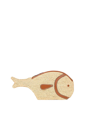 Pesce Raffia Clutch