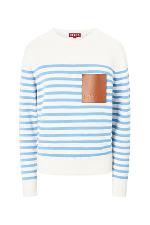 Sunset Sweater Azure Breton Stripe