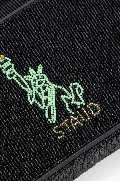 Tommy Beaded Bag NYC Skyline