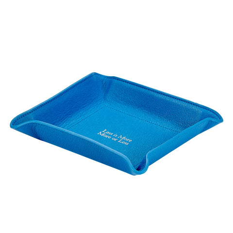 Mariton Blue 'Less Is More More Or Less' Medium Valet Tray