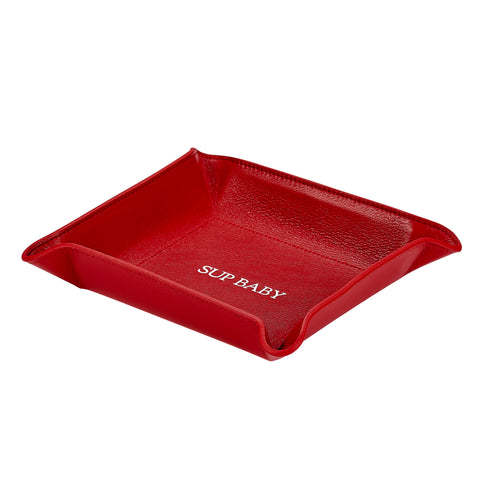 Red Sup Baby Medium Valet Tray