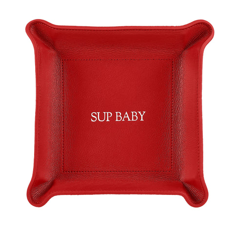 Red Sup Baby Medium Valet Tray