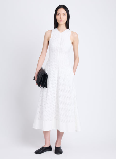 Juno Dress In Broderie Anglaise