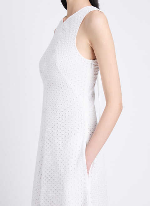 Juno Dress In Broderie Anglaise