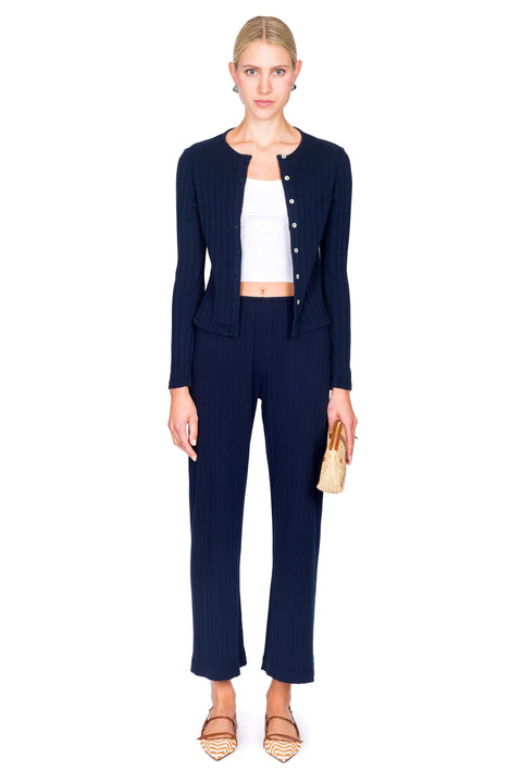 The Varied Rib Cardigan