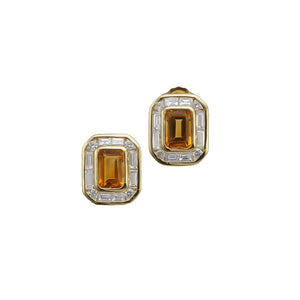 Surya Citrine Earrings