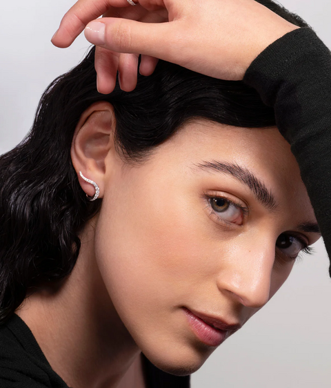 Halo Diamond Earrings