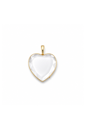 Large Heart Of Gold Locket
