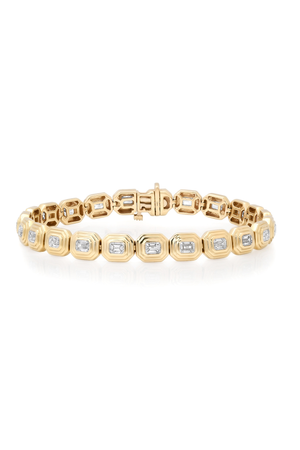 Maven Emerald Cut Diamond Bracelet