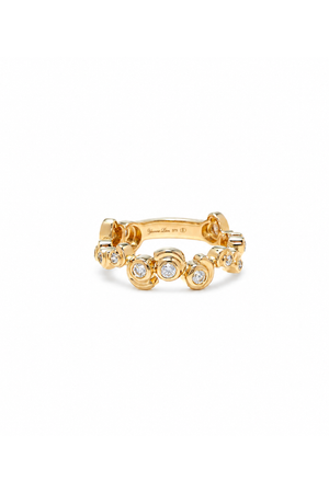 Escargot Diamond Ring