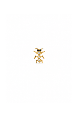 Nano Diamond Ant Stud Earring