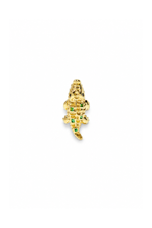 Mini Crocodile Stud Earring