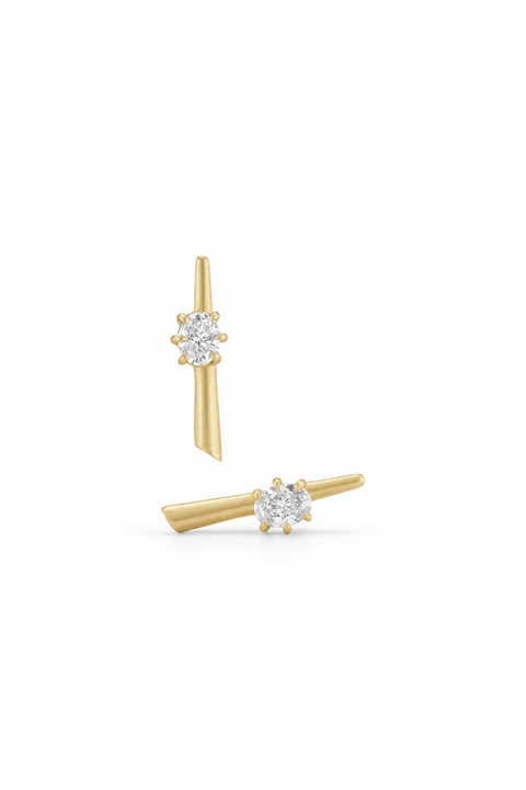 Rae Diamond Stud Earrings