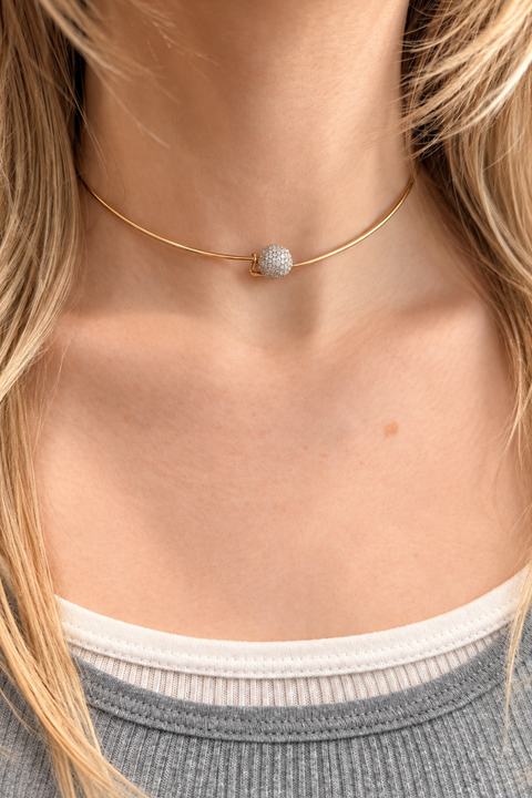 Carlota Diamond Choker Necklace