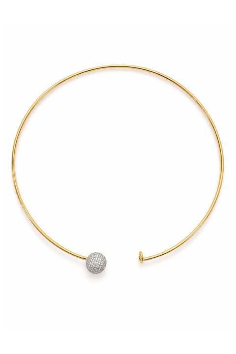 Carlota Diamond Choker Necklace