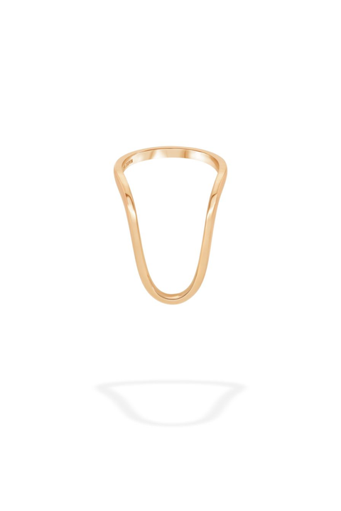 Radiant Rose Gold Ring