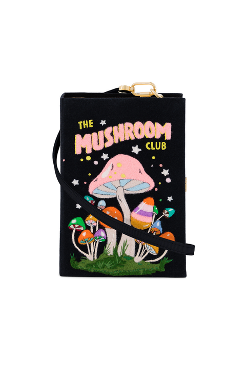 The Mushroom Club Strapped Clutch