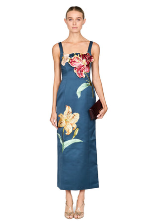 Adelina Embroidered Maxi Dress
