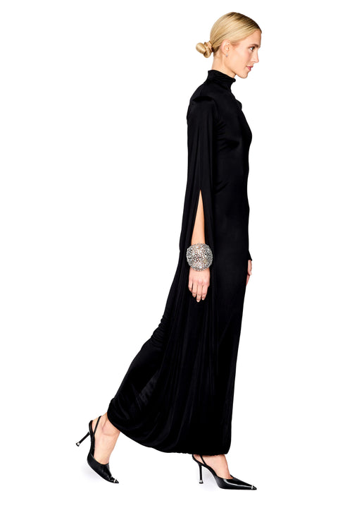Maxi Dress With Crystal Bracelet