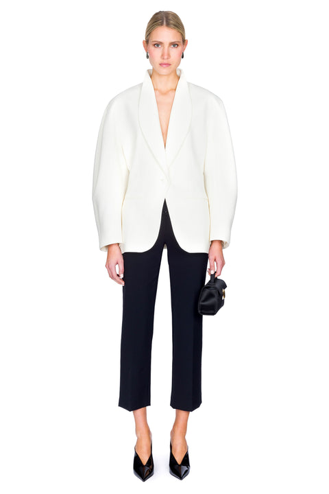 Balloon Waist Blazer