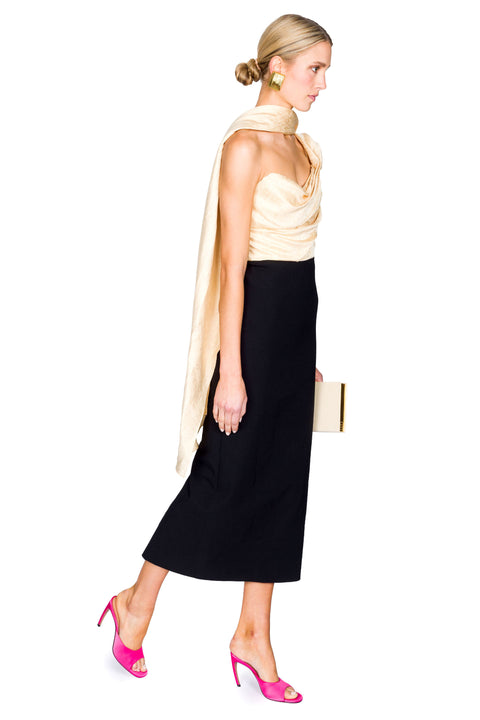 Burbling Stream Scarf Dress