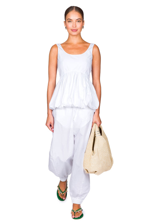 Voluminous Peplum Top
