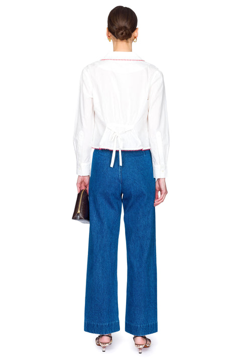 Denim Sailor Trousers