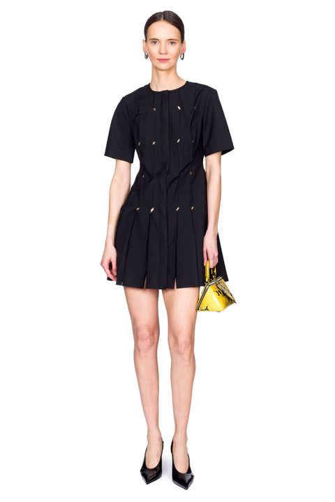 Technical Tailored Origami Dress