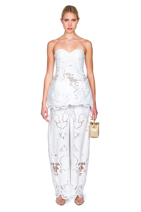 Anglaise Broderie Trousers