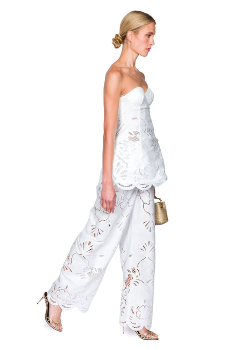 Anglaise Broderie Trousers